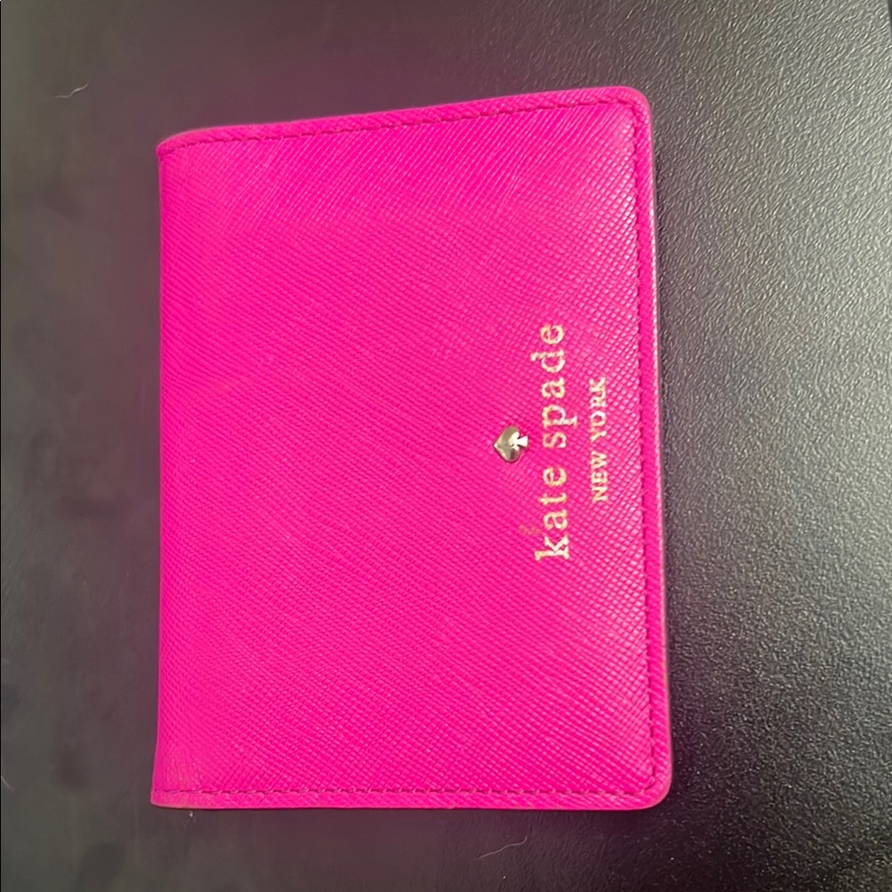 Kate Spade Fuchsia Card Holder